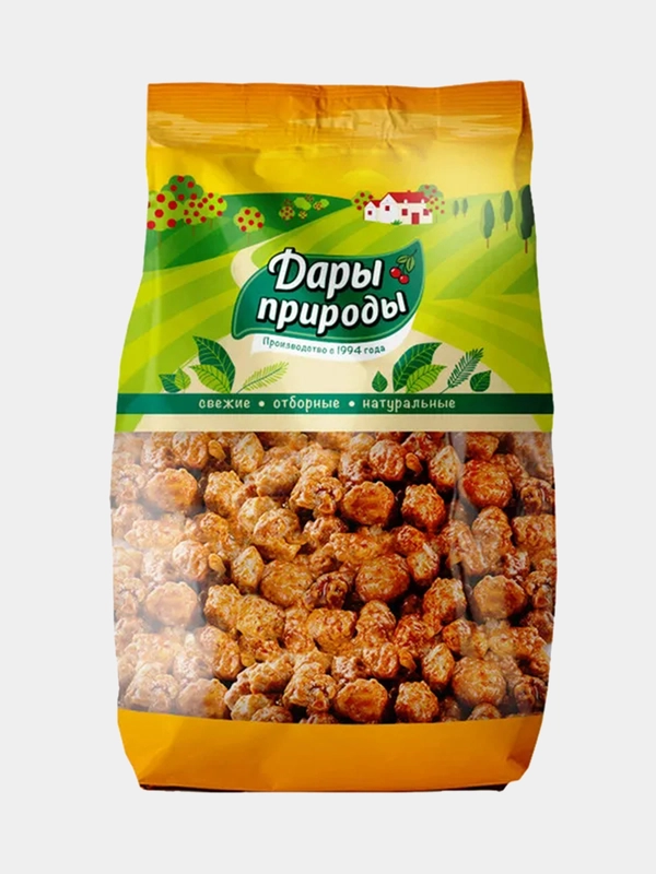 Арахис в карамели Дары природы, с тросниковым сахаром, 1000 г