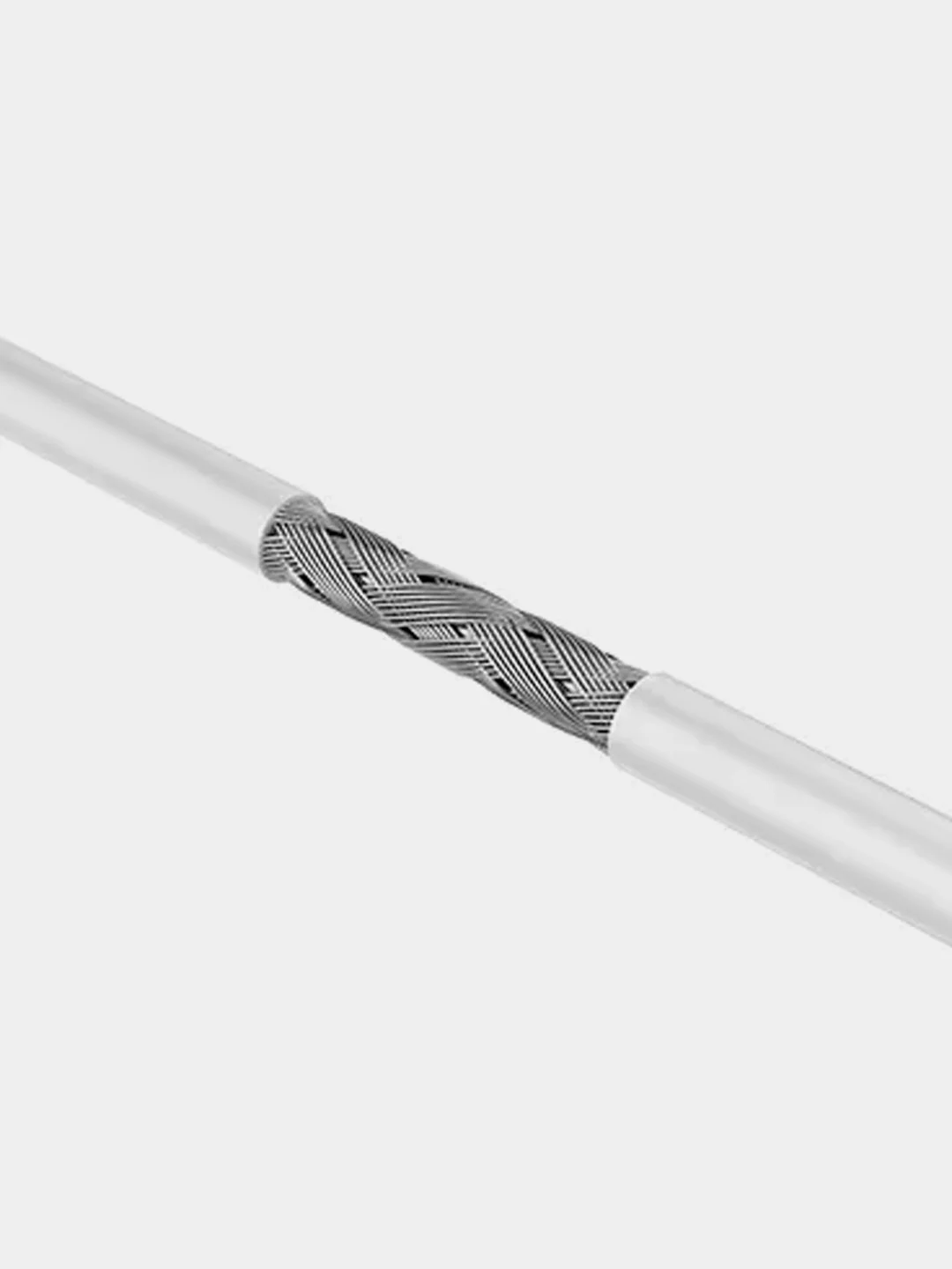Кабель REXANT, USB-A, Lightning для Apple, 2,4А, ПВХ, белый, чип MFI, 1 м