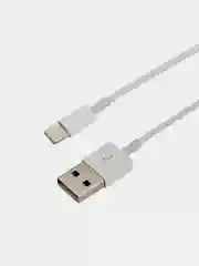 Кабель REXANT, USB-A, Lightning для Apple, 2,4А, ПВХ, белый, чип MFI, 1 м