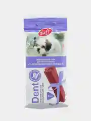 Жевательный снек Biff DENT, со вкусом говяжьей печени, для мелких пород собак, 20 штук