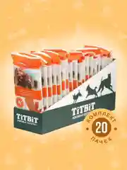 Жевательный снек BiffDENT, со вкусом сыра, для мелких собак, 20 штук