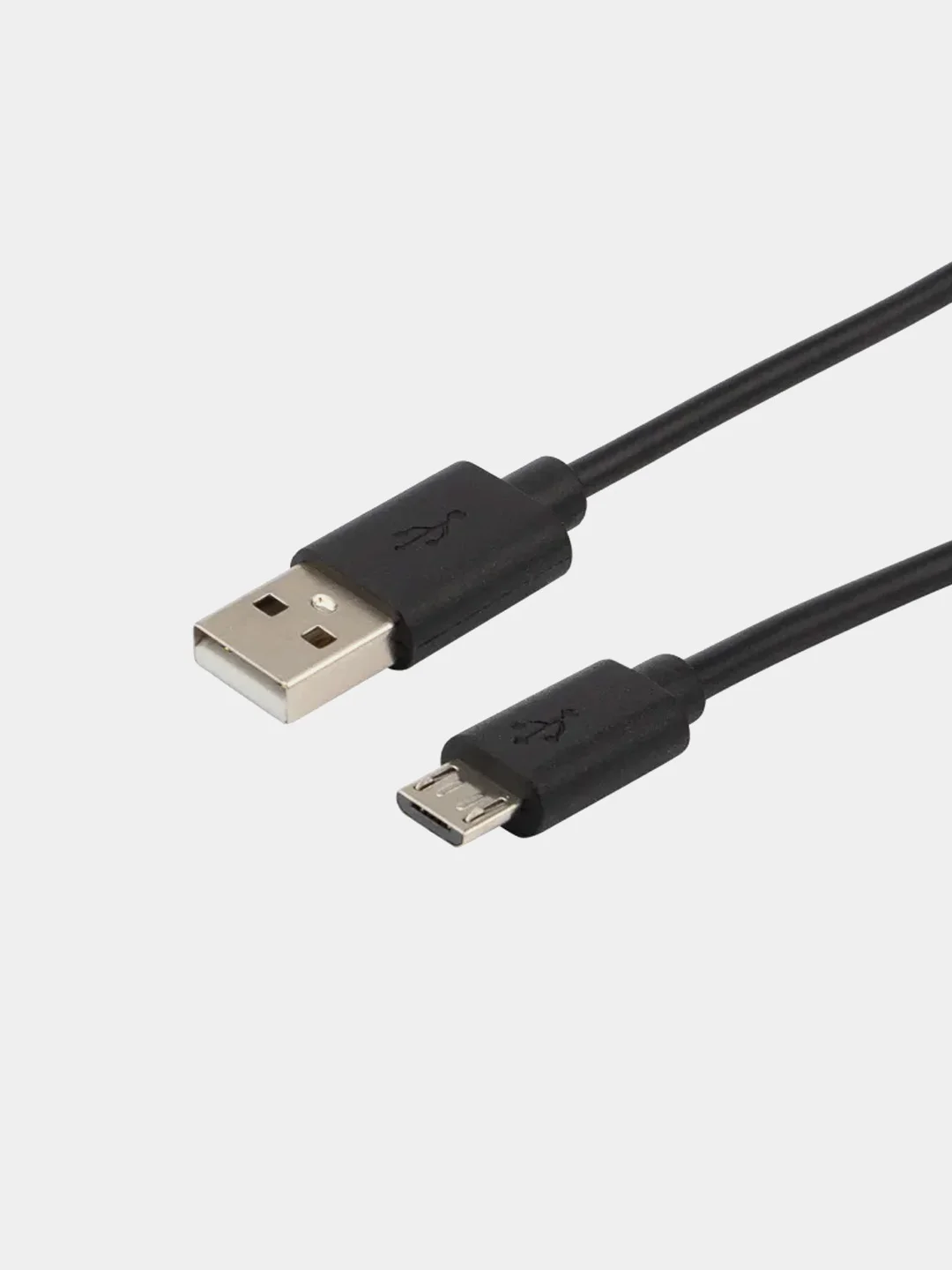 Кабель REXANT, USB-A, micro USB, ПВХ, черный, 1А, 1,8 м