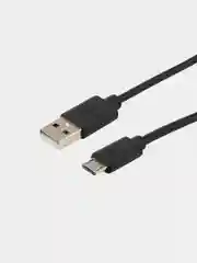 Кабель REXANT, USB-A, micro USB, ПВХ, черный, 1А, 1,8 м