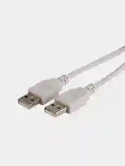 Кабель REXANT, USB-A, USB-A, ПВХ, серый, 2,4А, 1,8 м