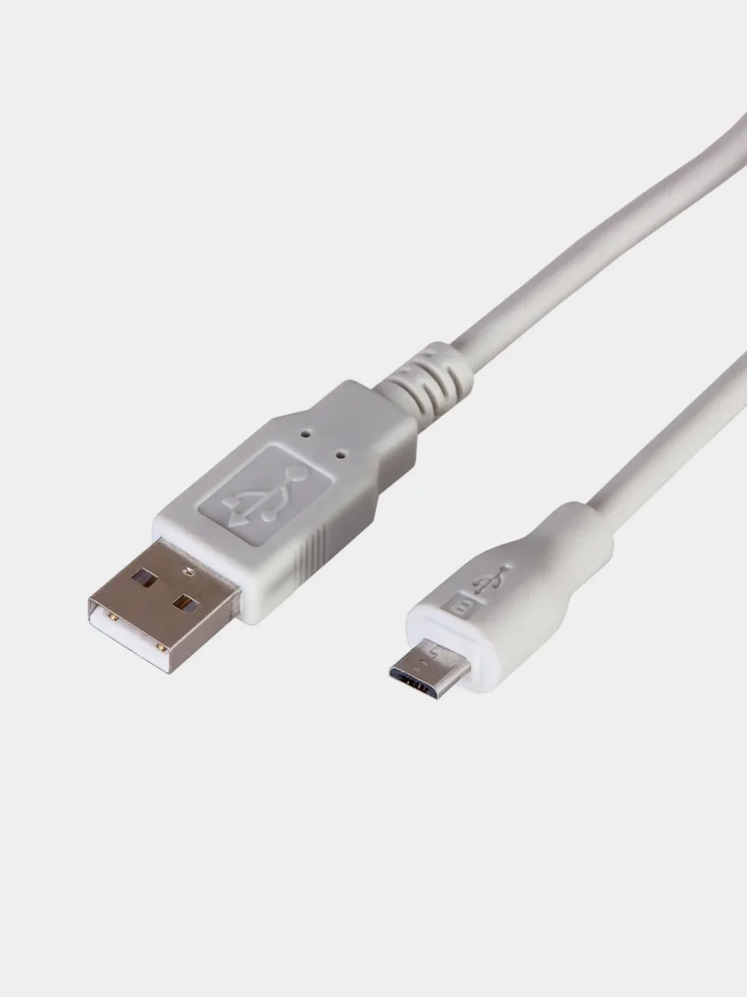 Кабель REXANT, USB-A, micro USB, серый, 1А, 3 м