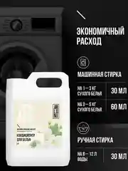 Кондиционер-ополаскиватель для белья Arluni, яблоко, цветы, амбра, 5 л