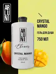 Парфюмированный гель для душа Arluni Elixir "Crystal mango", 750 мл