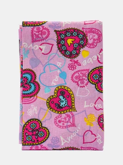 Ткани для рукоделия 50*50 см. Хлопок: бязь, поплин, перкаль, ситец