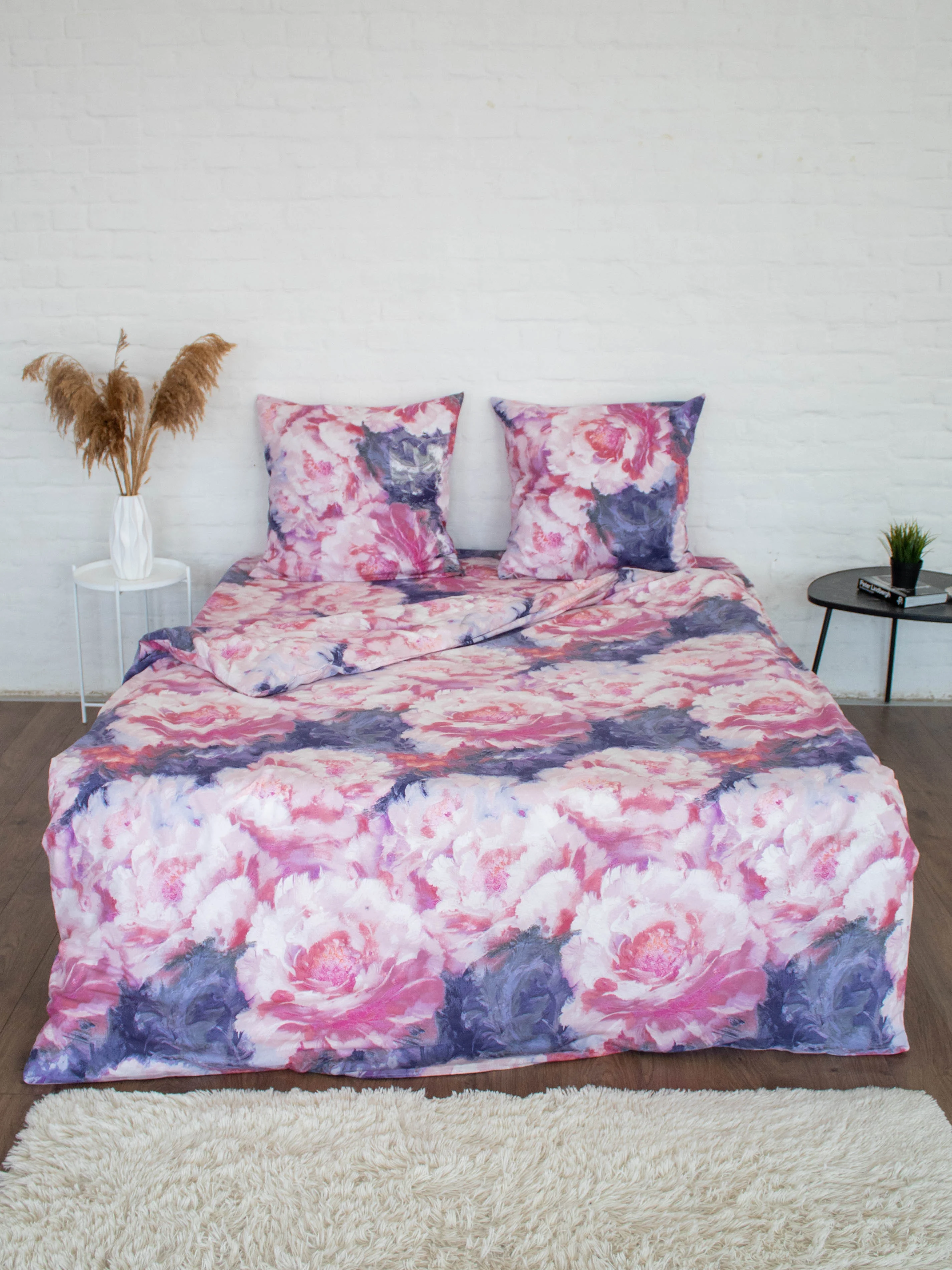 Розовый комплект постельного белья Cotton Nights Sweet Dreams, хлопок