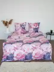 Розовый комплект постельного белья Cotton Nights Sweet Dreams, хлопок
