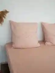 Пудровый комплект постельного белья Cotton Nights Sweet Dreams, хлопок
