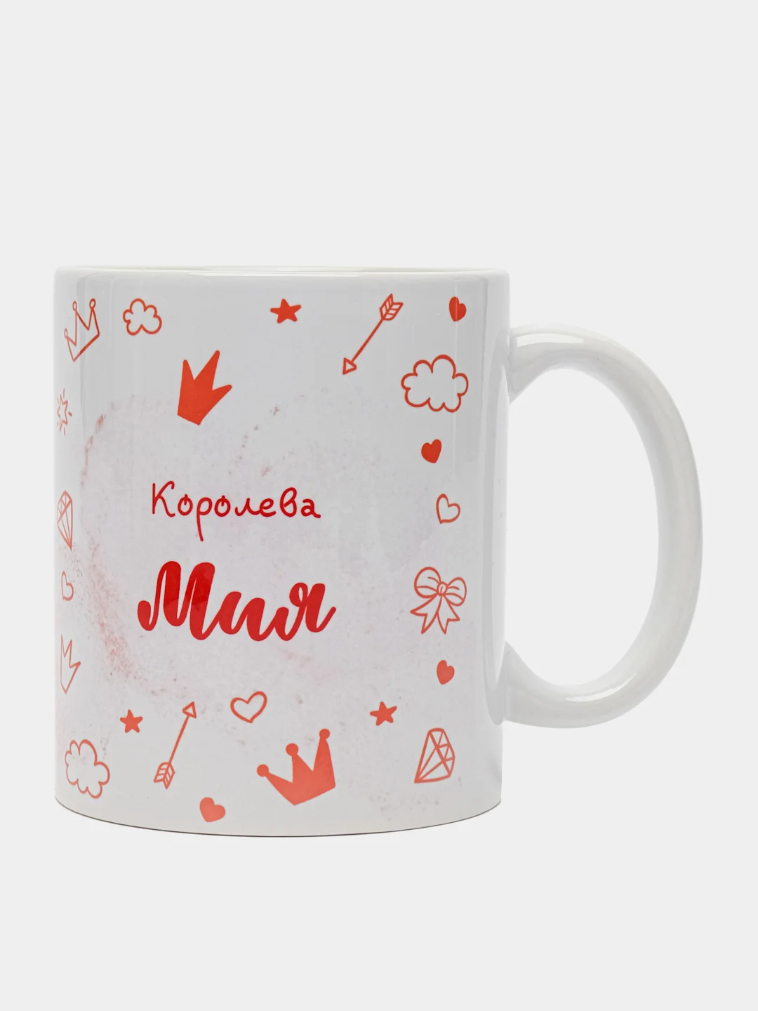 Кружка именная "Королева Мия"