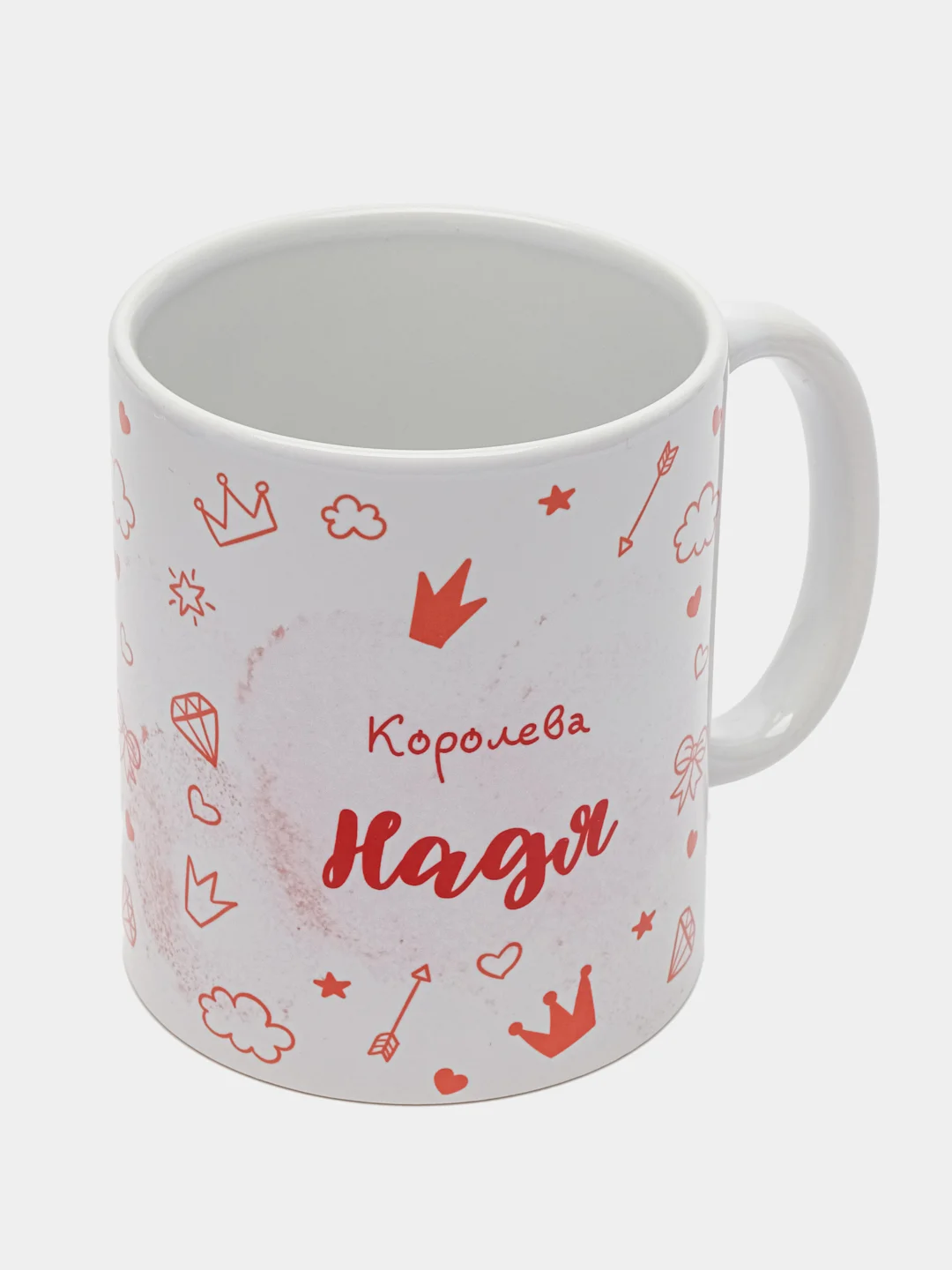 Кружка именная "Королева Надя"