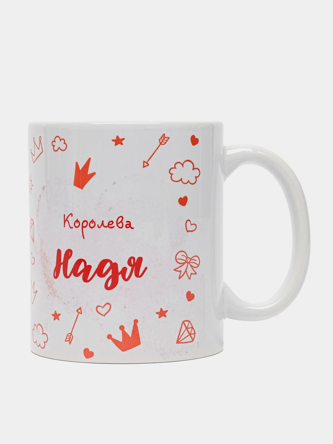 Кружка именная "Королева Надя"