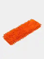 Оранжевый насадка для швабры из микрофибры, 41x12 см, "Синель"