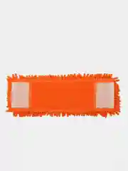 Оранжевый насадка для швабры из микрофибры, 41x12 см, "Синель"