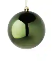 Шар новогодний елочный 10 см, пластик, украшение на ёлку