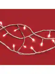 Гирлянда эл. вьюн 9м, 100LED, розовое золото, пост. свечение, ПВХ прозрачный, 220В