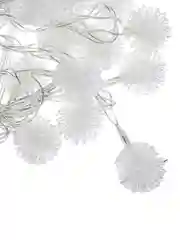 Гирлянда эл. насадка "Рамбутан", 3м, 15LED, RG/RB,автореж, ПВХ прозр., коннект, 220В