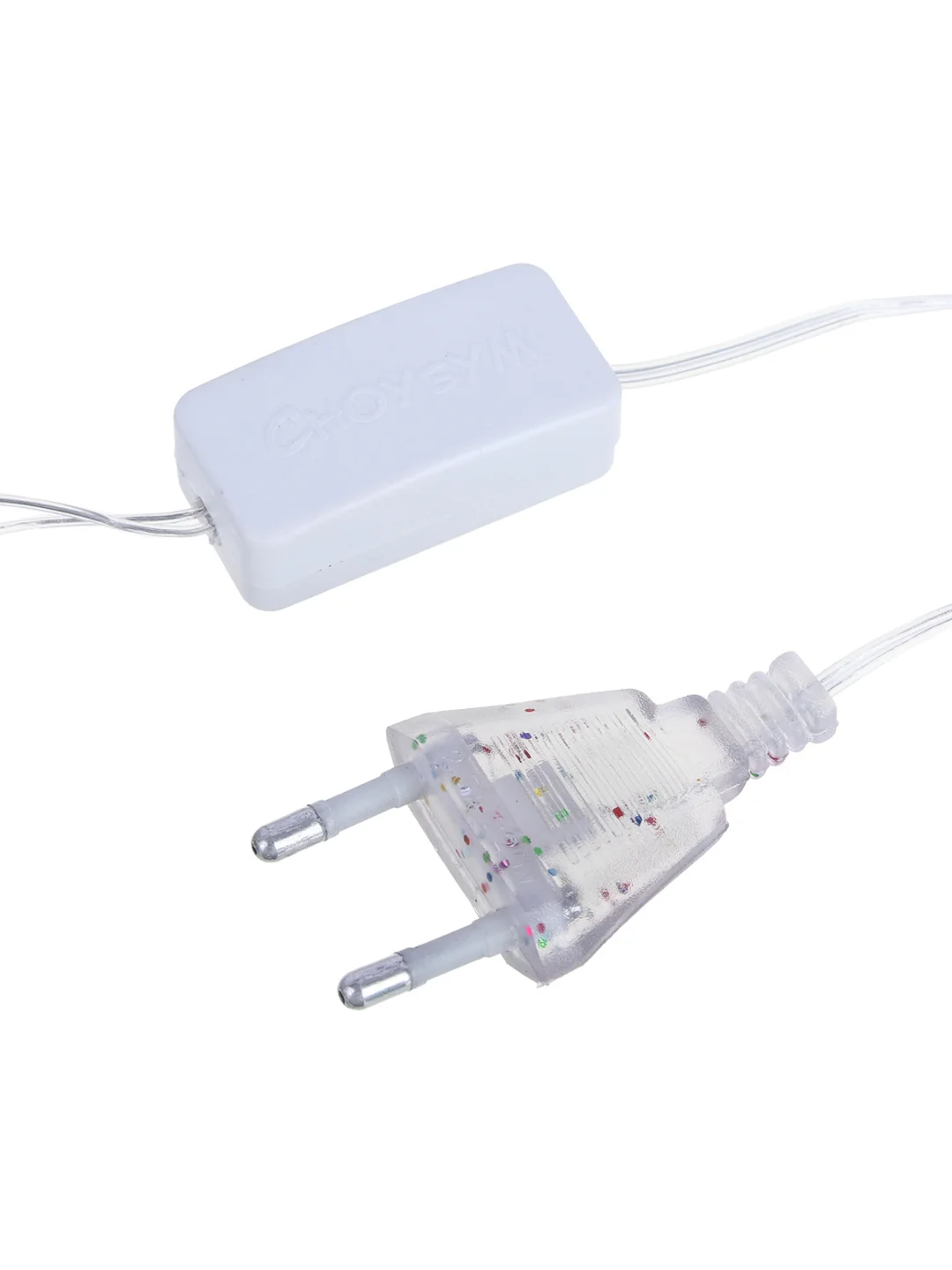 Гирлянда эл. насадка "Рамбутан", 3м, 15LED, RG/RB,автореж, ПВХ прозр., коннект, 220В