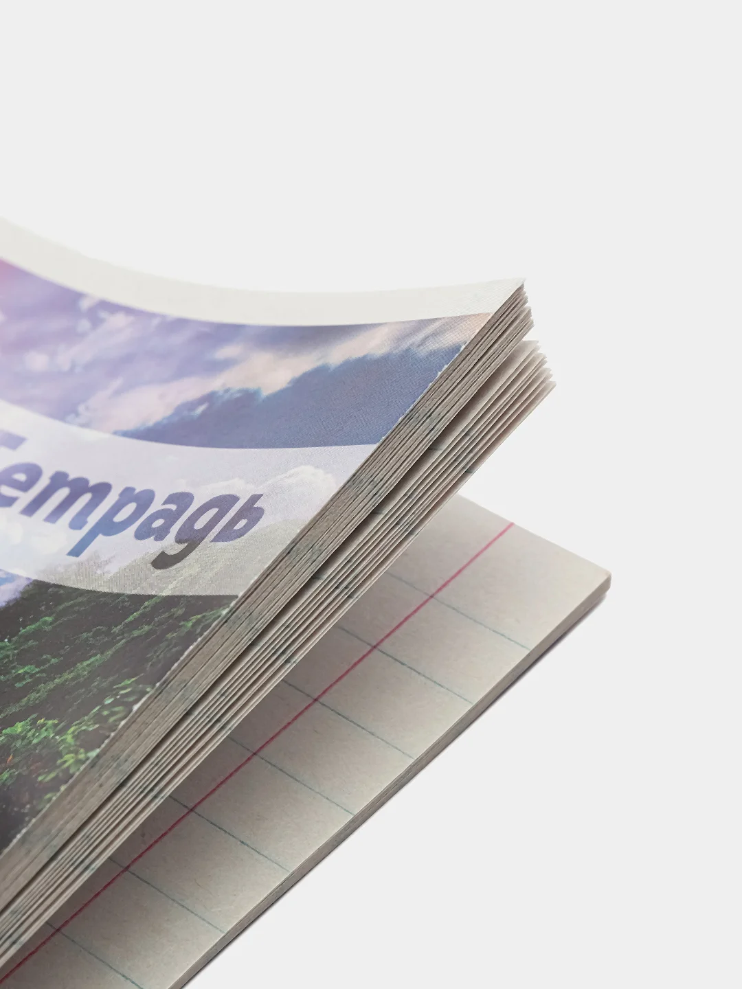Белый общая тетрадь 48лист в широкую линейку
