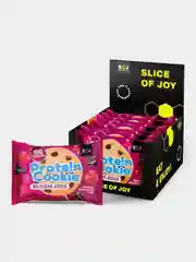 Печенье протеиновое SOJ Prote!n Cookie, с малиновым вкусом и молочным шоколадом, 37 г