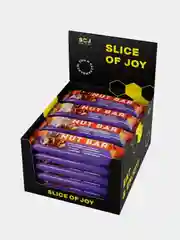 Ореховый батончик SOJ NUT BAR Мед-миндаль-кешью, с соленой карамелью, 40 г