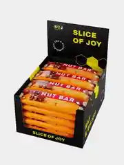 Ореховый батончик SOJ NUT BAR Миндаль-карамель, с хрустящими шариками, 40 г