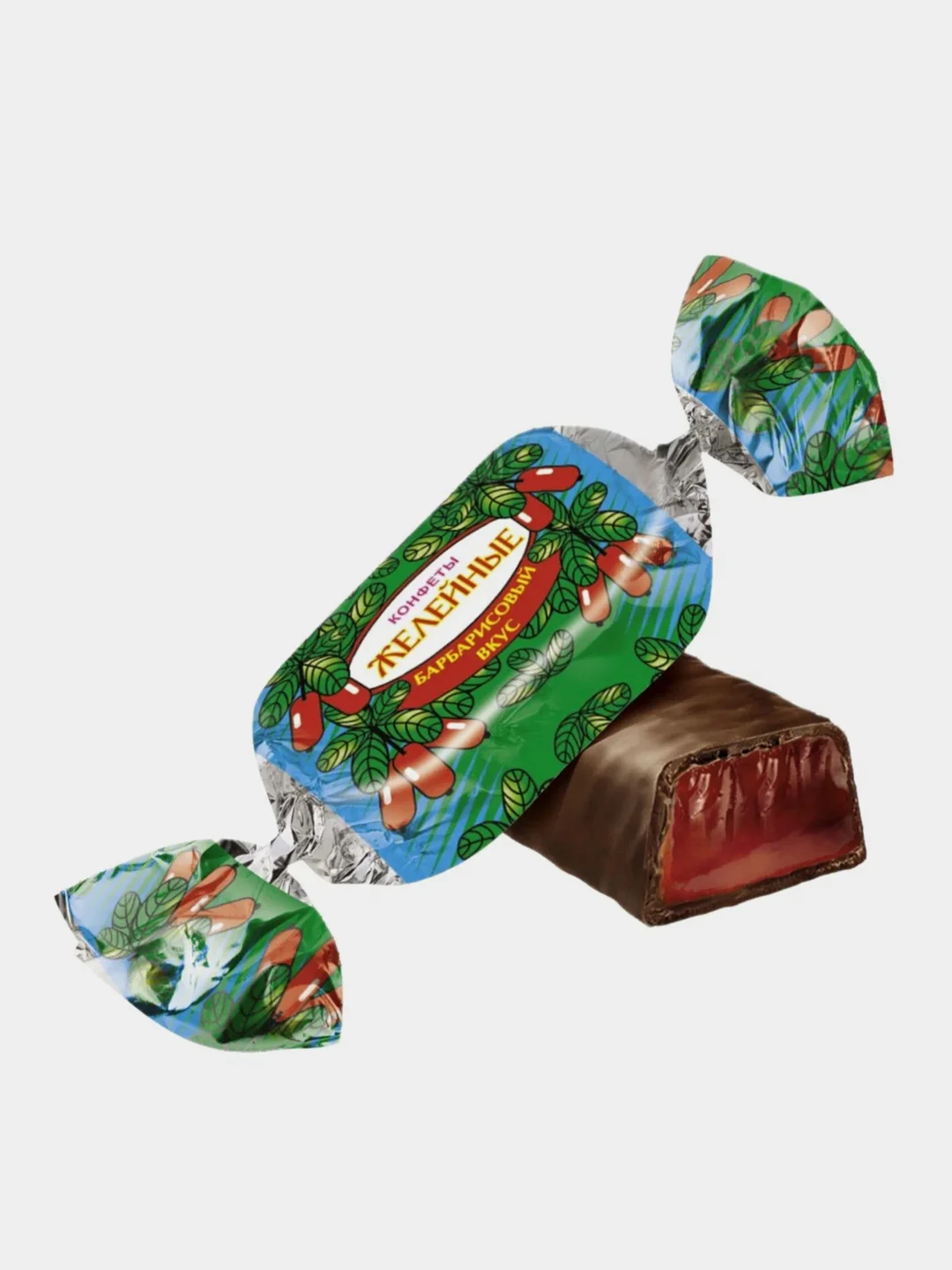 Конфеты Красный Октябрь Желейные, барбарисовый вкус, 250 г