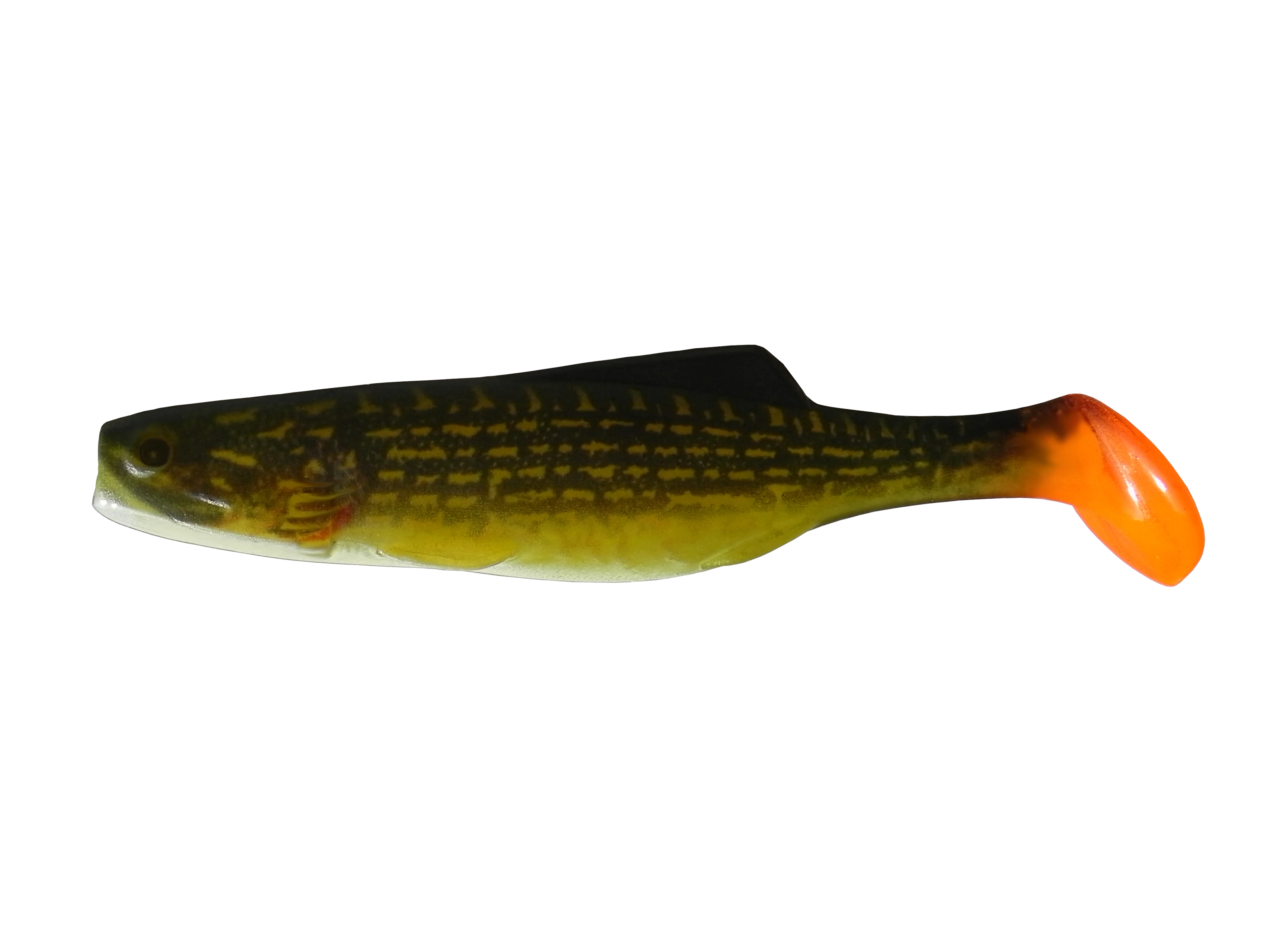 Хаки силиконовая приманка из Сербии ORKA SHAD 11 WY1 5 штук