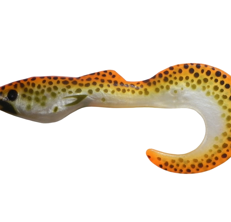 Силиконовая приманка из Сербии ORKA SHAD TAIL 21 LP03 2 штуки