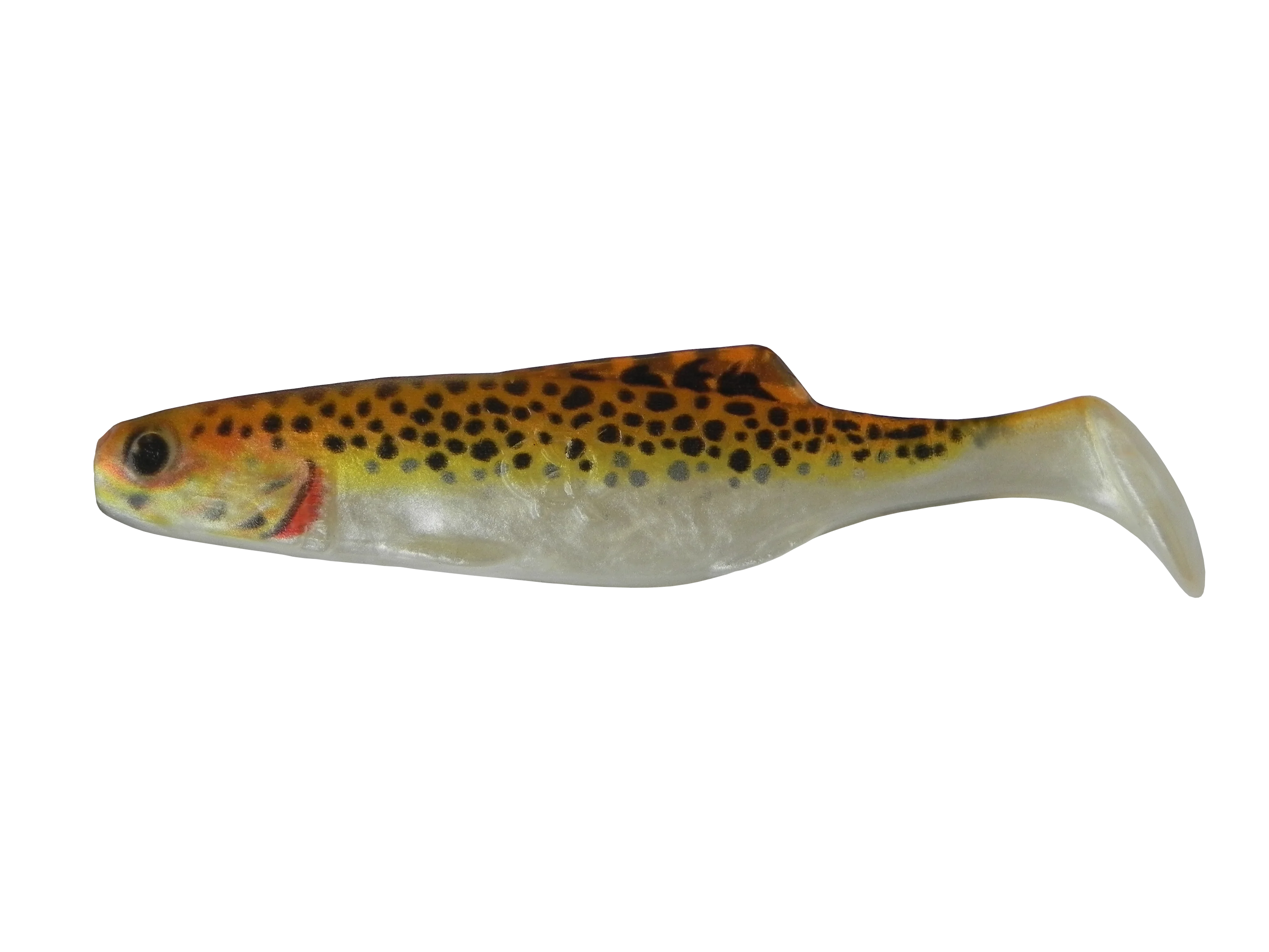 Оранжевый силиконовая приманка из Сербии ORKA SHAD 11 LP03 5 штук