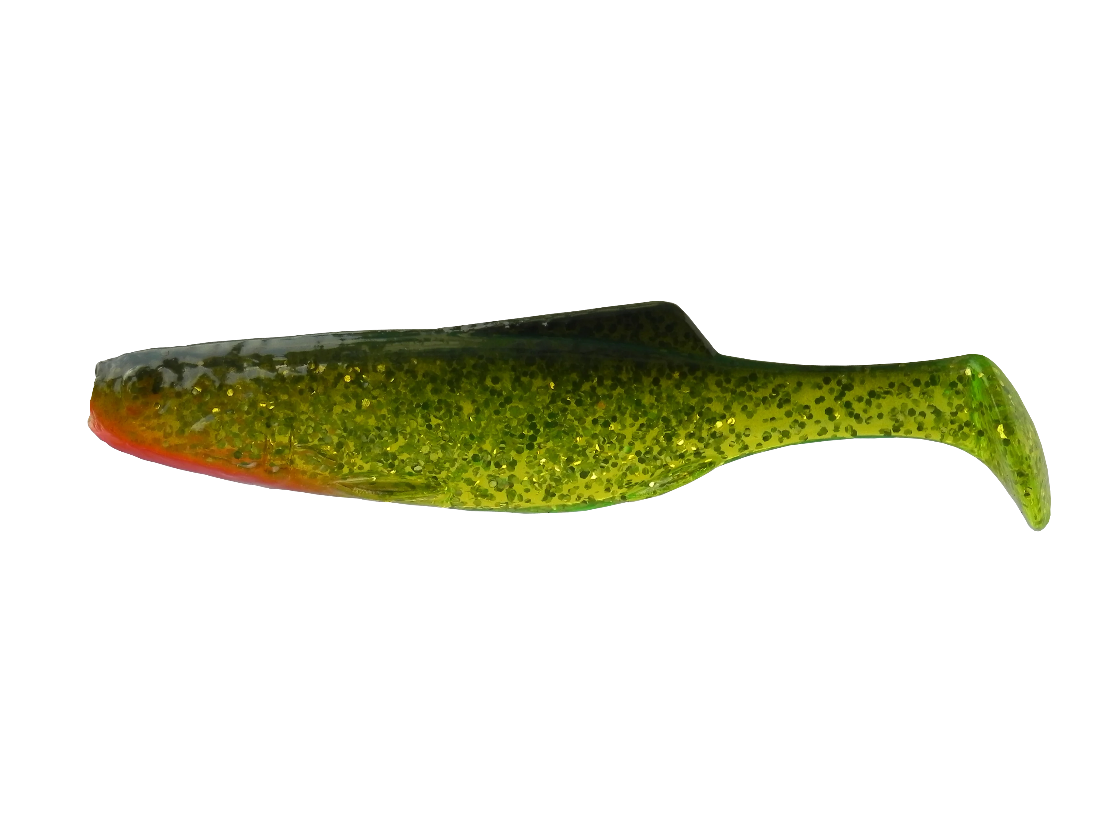 Светло-жёлтый силиконовая приманка из Сербии ORKA SHAD 11 TFB 5 штук