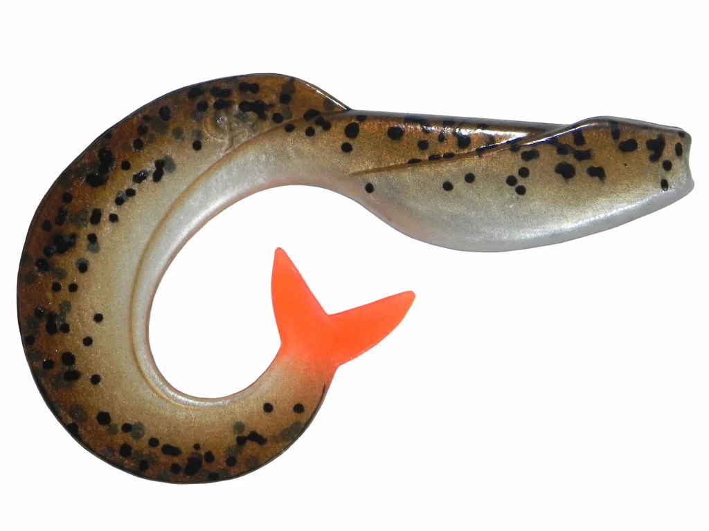 Бронзовый силиконовая приманка из Сербии ORKA Mermaid 15 LP04 3 штуки