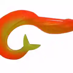 Коралловый меланж силиконовая приманка из Сербии ORKA MERMAID 7 YR 5 штук