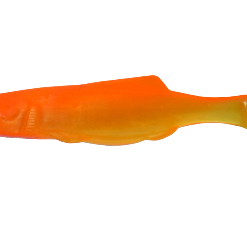 Силиконовая приманка из Сербии ORKA Shad 14 YR 3 штуки