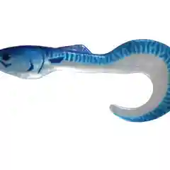 Синий силиконовая приманка из Сербии ORKA Shad Tail 15 SK04 5 штук