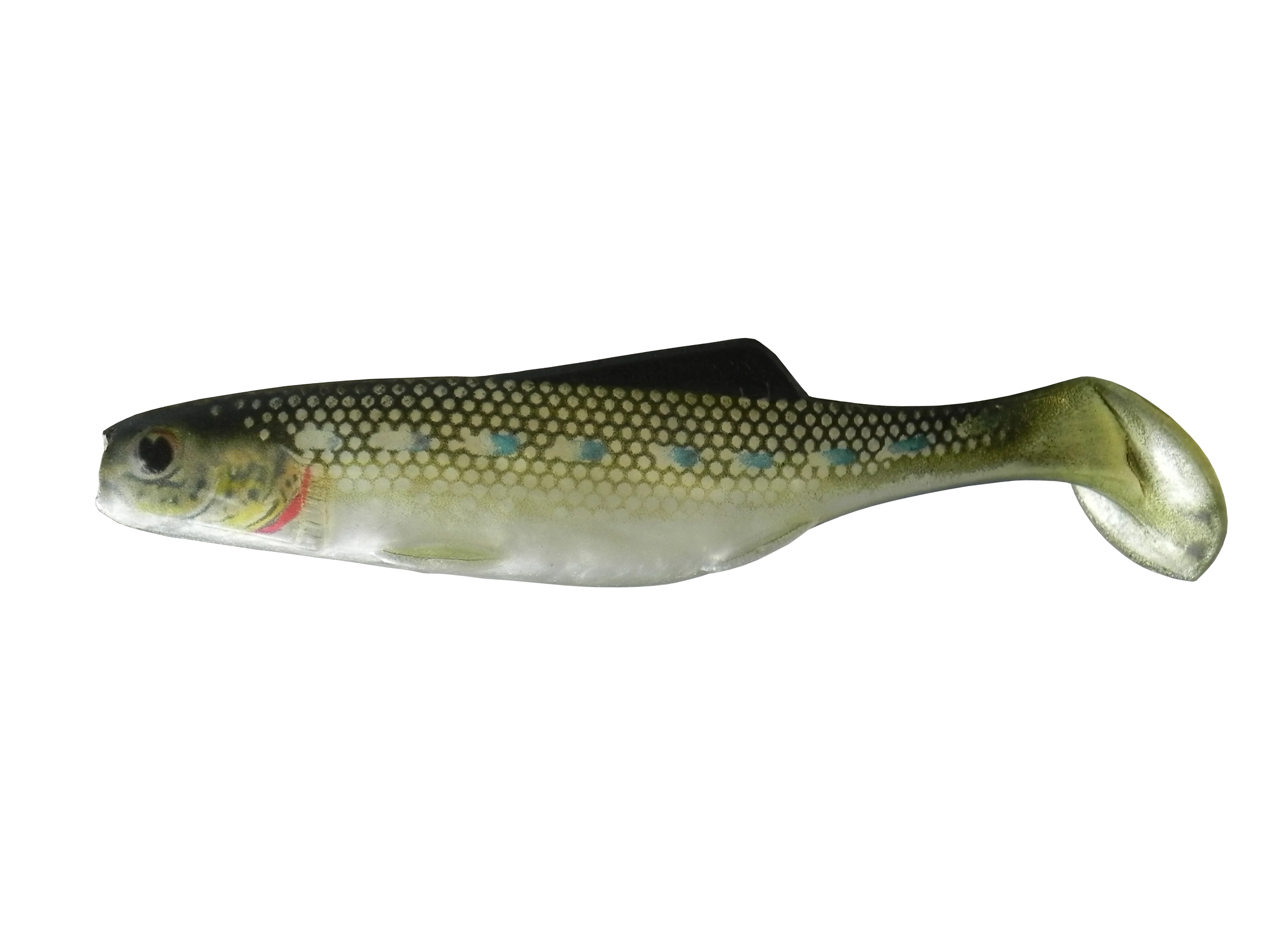 Голубой силиконовая приманка из Сербии ORKA SHAD 11 WBUV 5 штук
