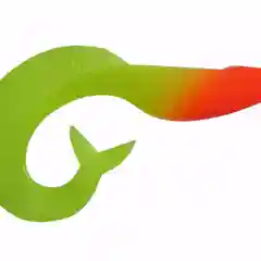Алый силиконовая приманка из Сербии ORKA Mermaid 7 SFY  5 штук