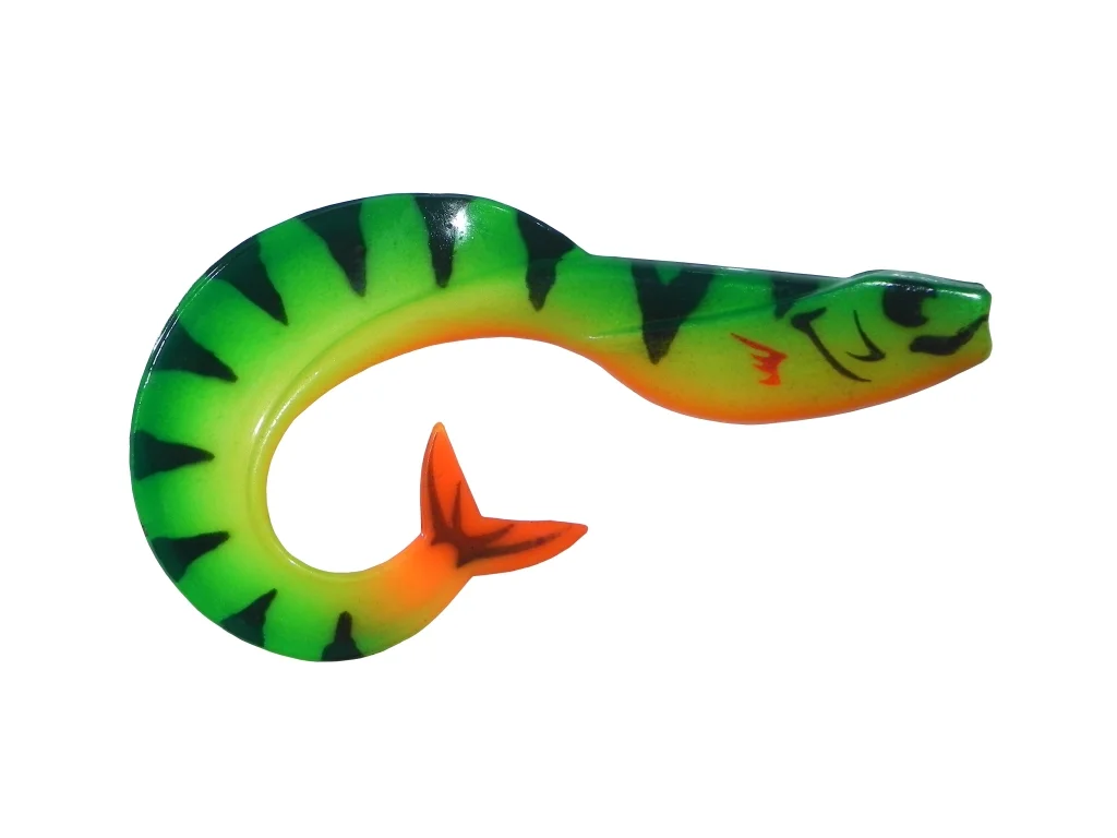 Лайм силиконовая приманка из Сербии ORKA MERMAID 7 FT 5 штук