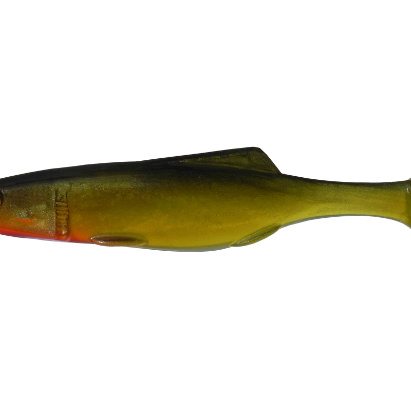 Силиконовая приманка из Сербии ORKA Shad 11 YB 5 штук