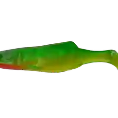 Лайм силиконовая приманка из Сербии ORKA SHAD 11 YG1 5 штук