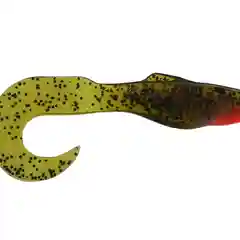 Хаки силиконовая приманка из Сербии ORKA SHAD TAIL 5.5 BR 5 штук