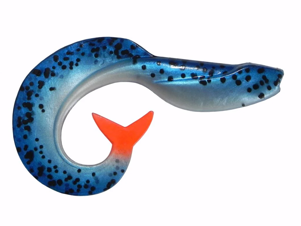 Синий силиконовая приманка из Сербии ORKA MERMAID 7 LP05 5 штук