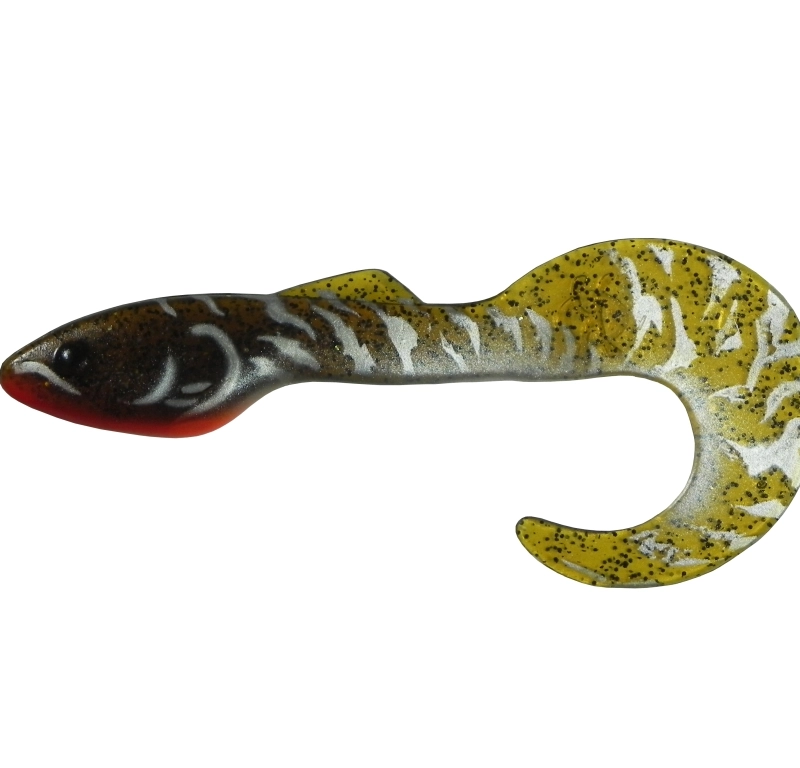 Силиконовая приманка из Сербии ORKA Shad Tail 15 AZ10 5 штук