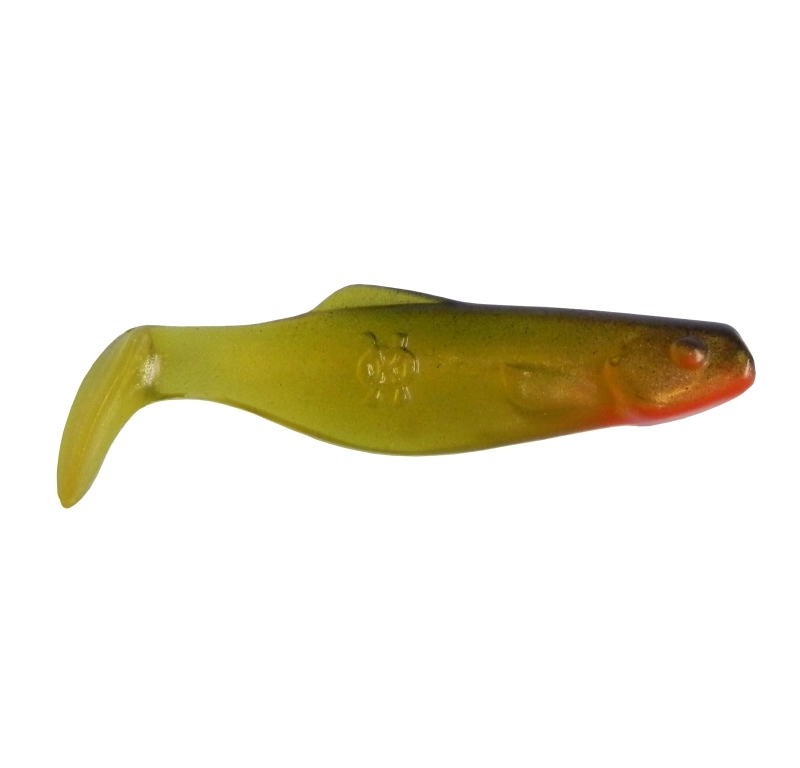 Силиконовая приманка из Сербии ORKA Shad 5 YB 5 штук 5 штук