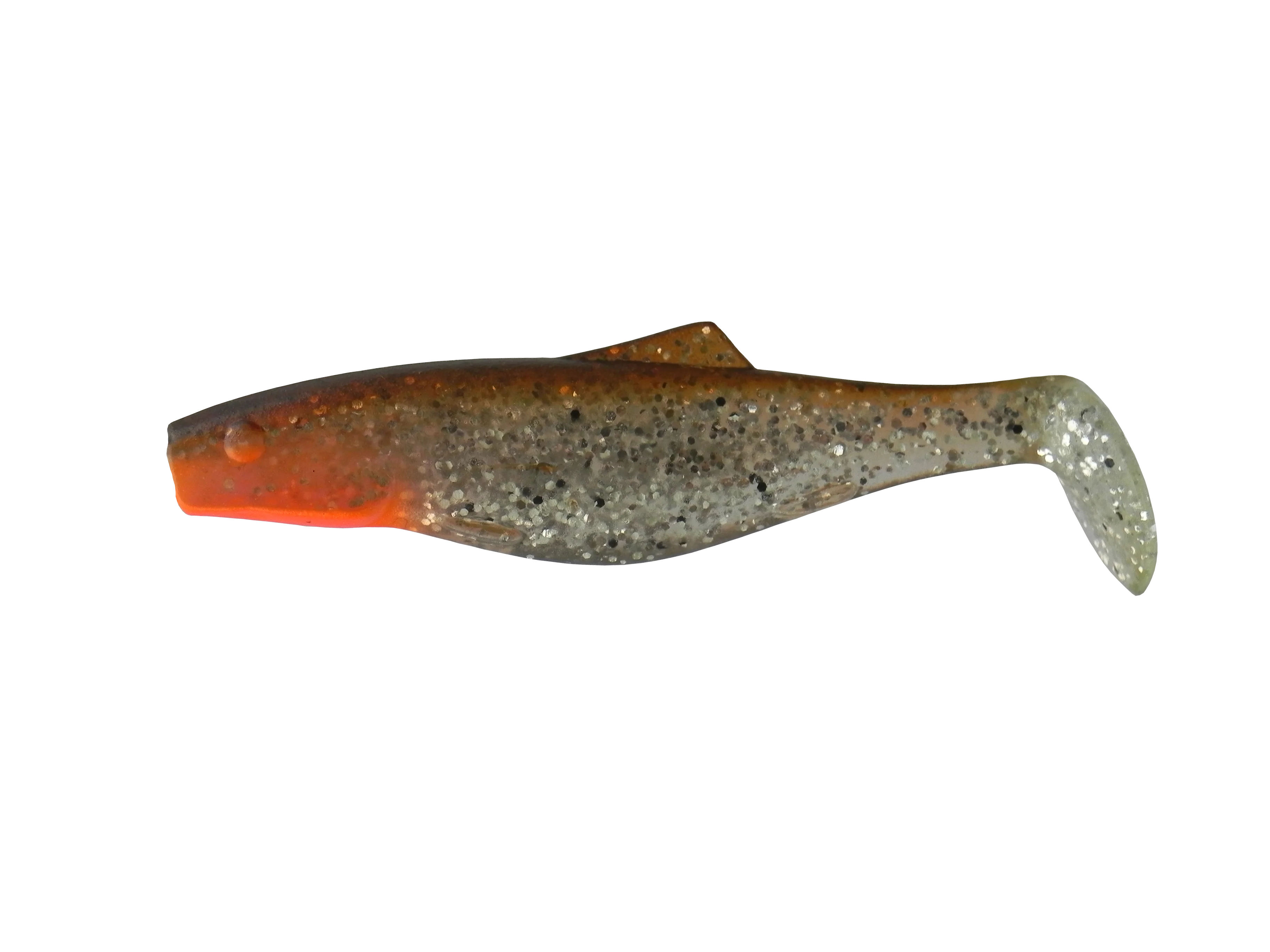 Вишнёвый силиконовая приманка из Сербии ORKA Shad 9 TB 5 штук