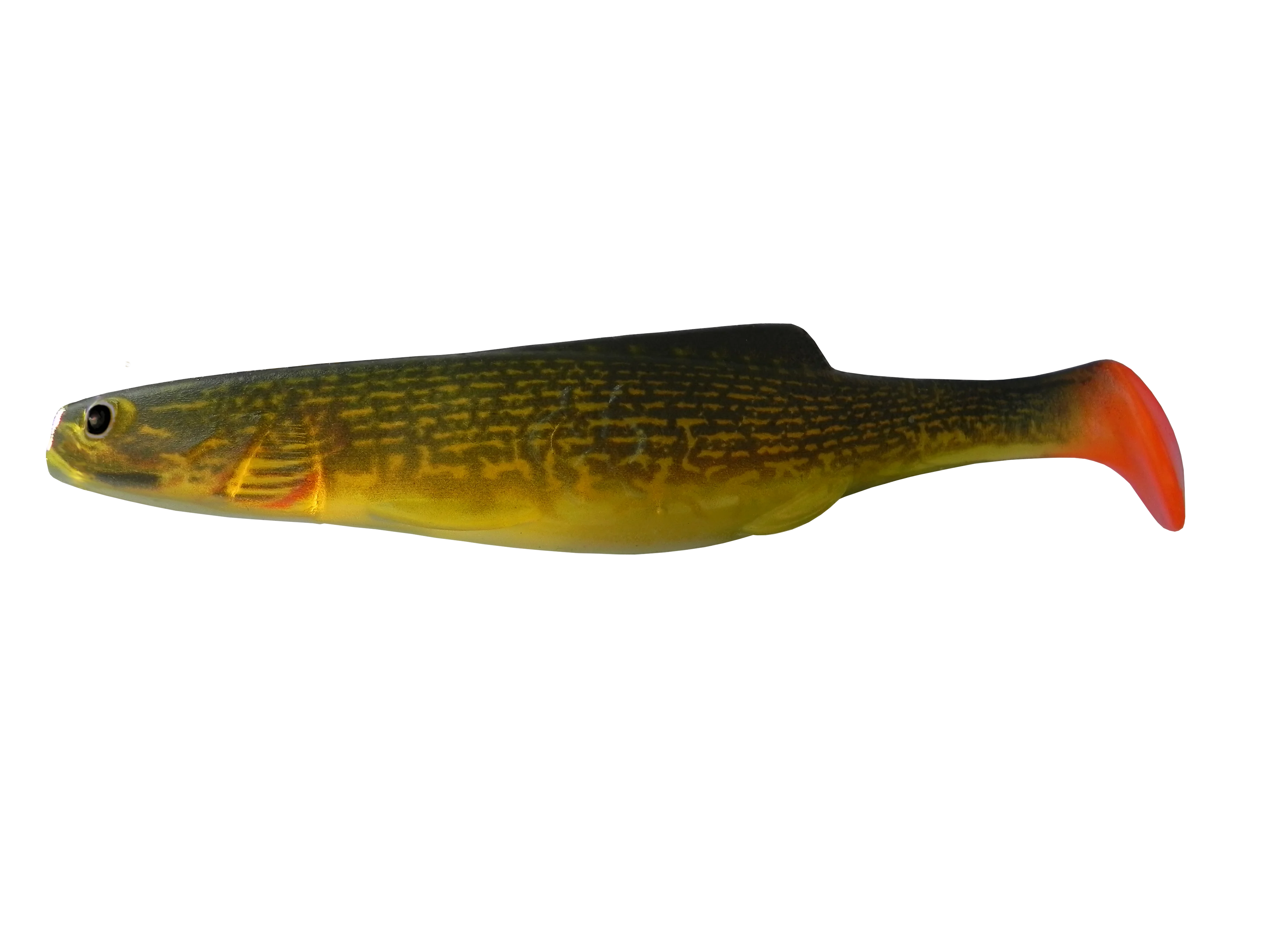 Оранжевый силиконовая приманка из Сербии ORKA SHAD 14 WY1 3 штуки