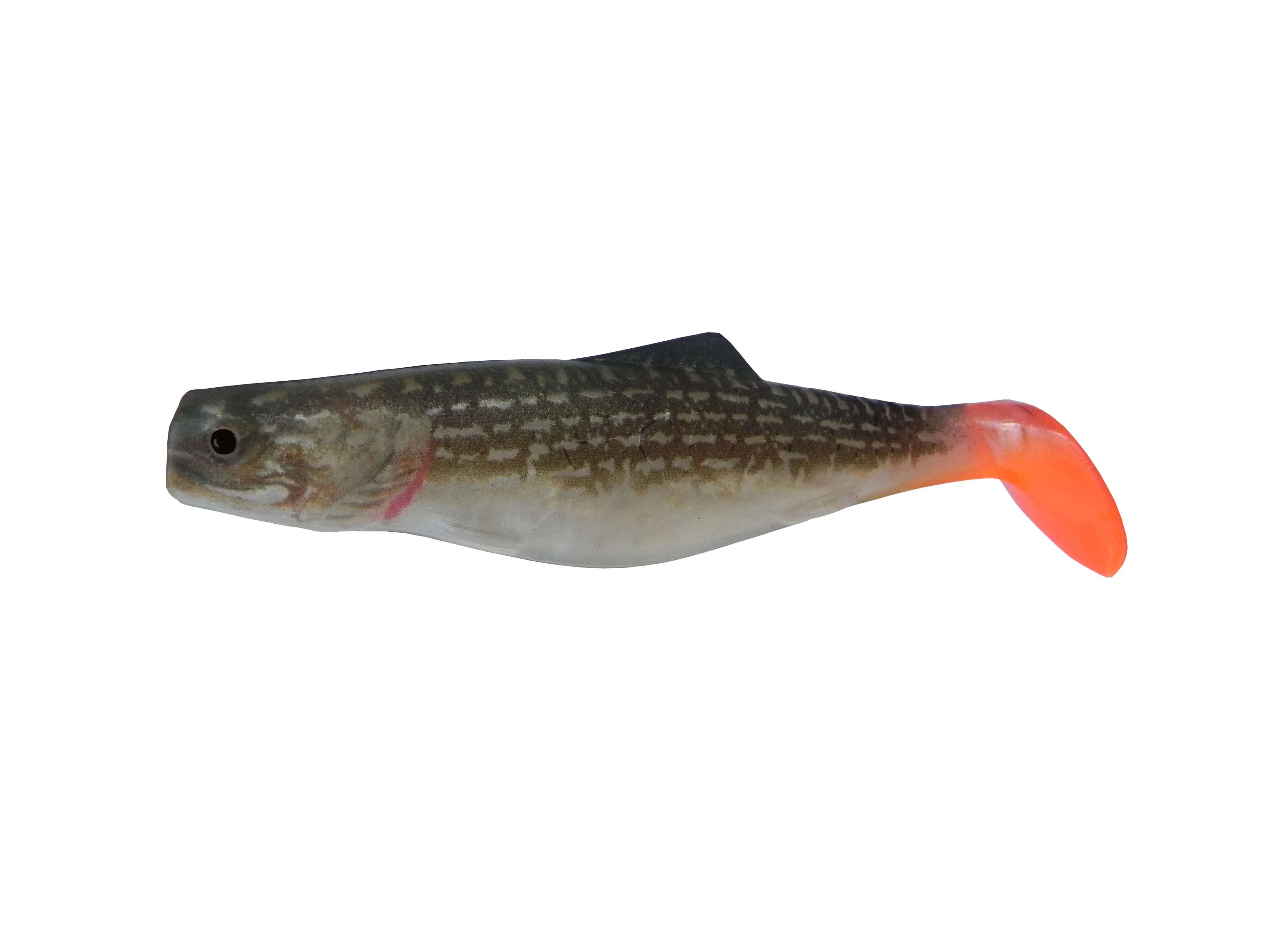 Бежевый меланж силиконовая приманка из Сербии ORKA Shad 9 OB 5 штук