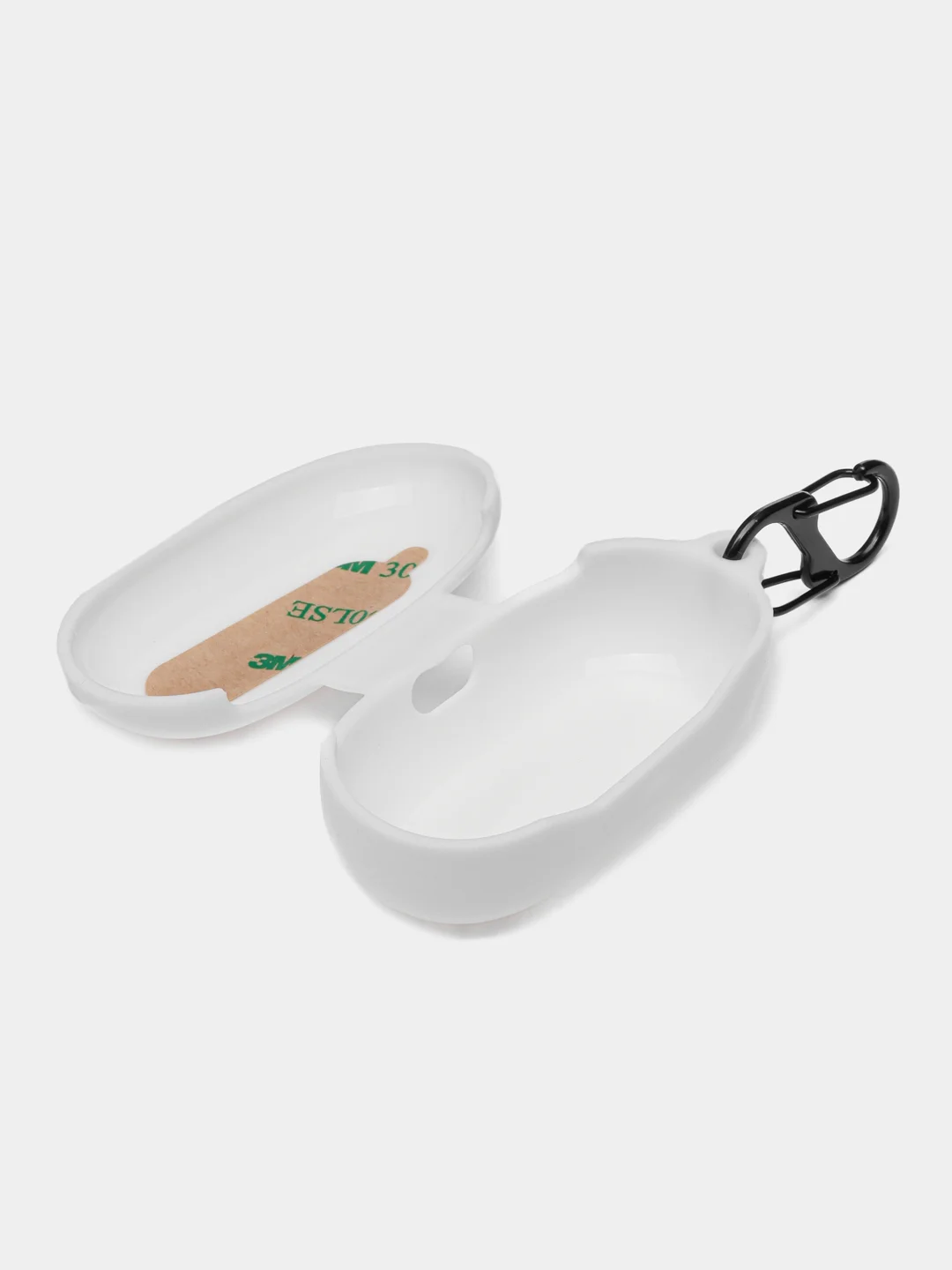 Белый чехол силиконовый для наушников Huawei FreeBuds SE